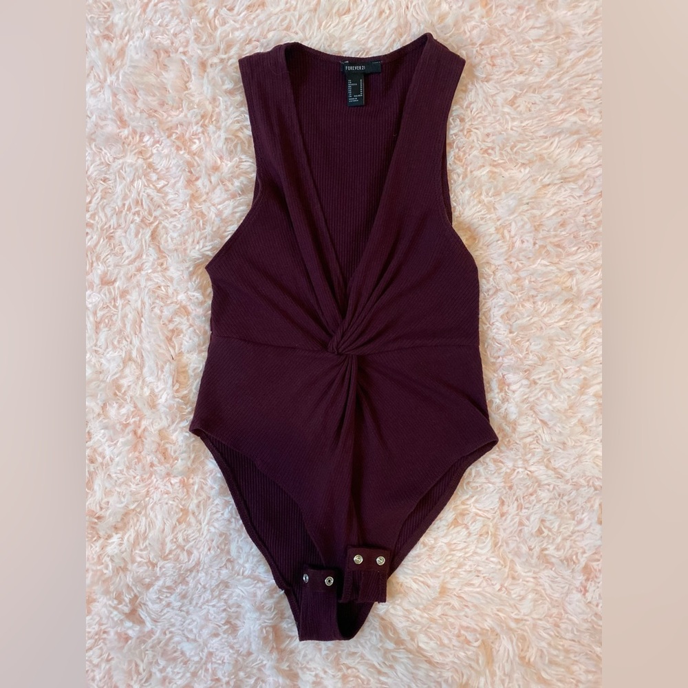 Tank v neck bodysuit
